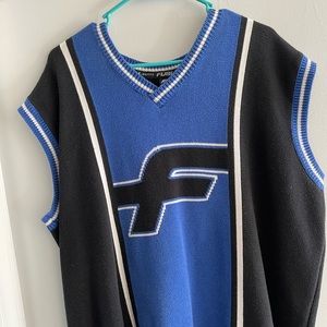 FUBU sweater vest